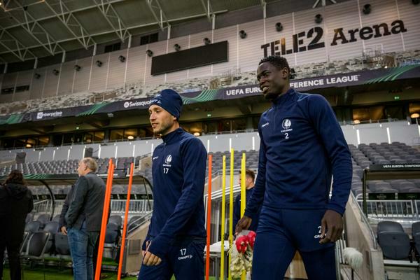 📸 Laatste training voor Djurgårdens - KAA Gent