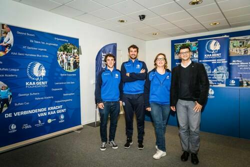 De medewerkers van de KAA Gent Foundation (Foto: James Arthur)