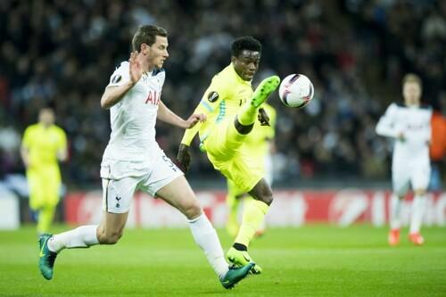 Moses Simon vs Jan Vertonghen