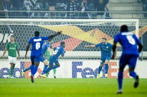 Jonathan David maakt 2 doelpunten in de thuismatch tegen Saint-Étienne (3-2)