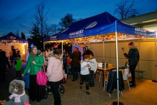 Winterfeest KAA Gent Foundation - Nieuw Gent (Foto: Belga)