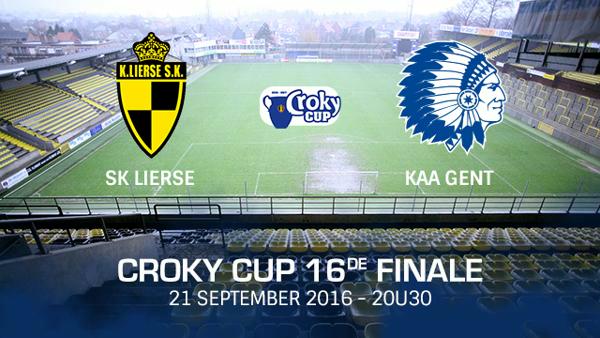 Verkoop tickets Croky Cup Lierse SK - KAA Gent