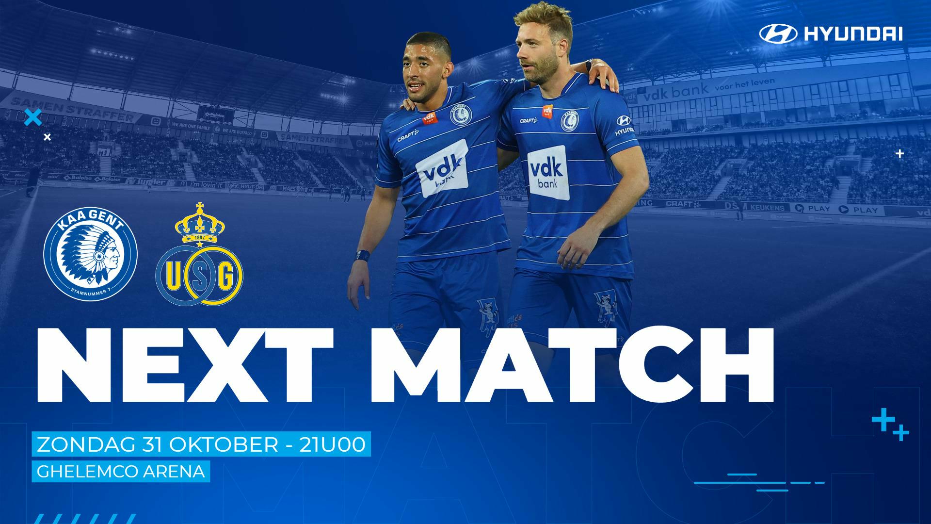 KAA Gent - Royal Union Sint-Gillis | Tijdsloten | Pre-match Facts