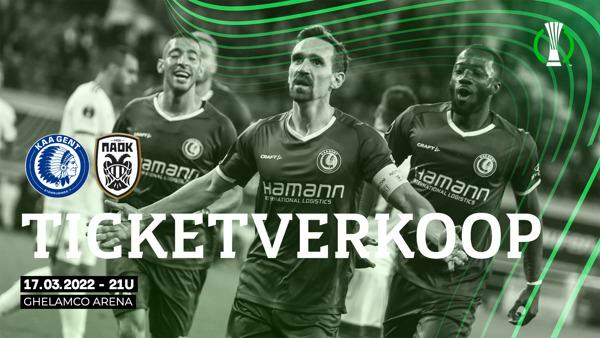 Ticketverkoop PAOK 1/8e finale Conference League