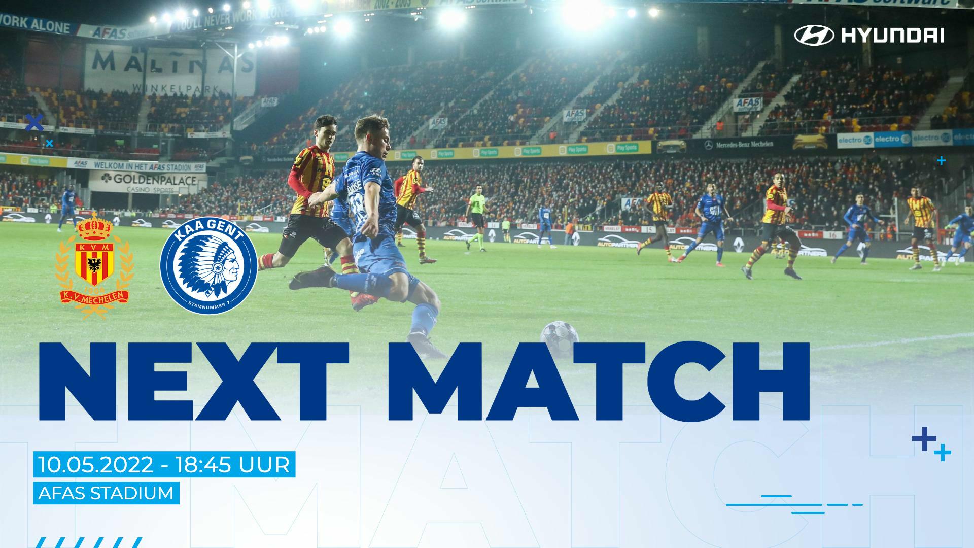 Next Match: KV Mechelen - KAA Gent