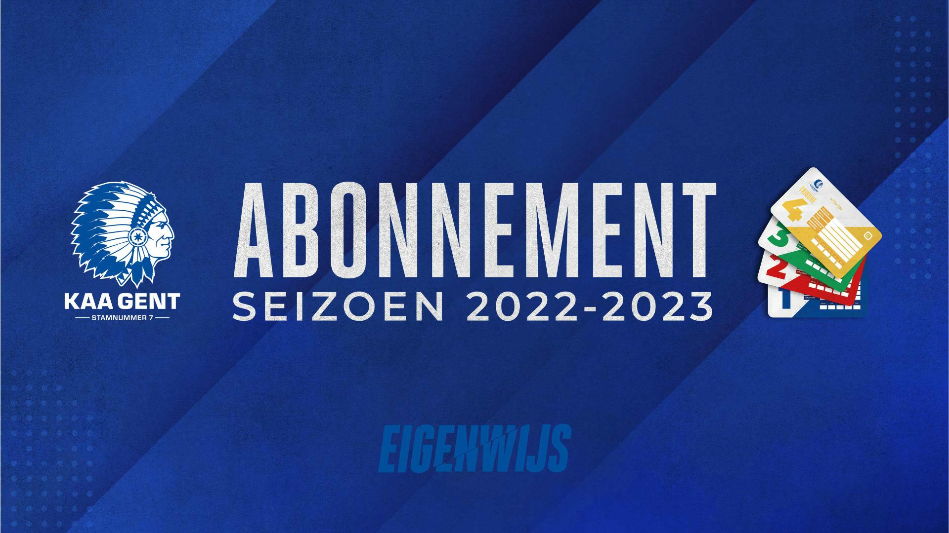 IK BEN NEN BUFFALO: ABONNEMENTEN 2022 - 2023