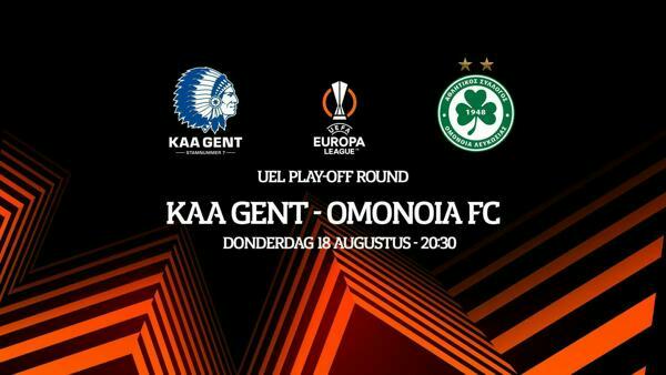 Tickets KAA Gent - Omonoia FC