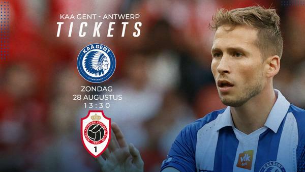 Tickets KAA Gent - Antwerp