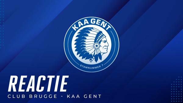 Reactie op het vandalisme voor Club Brugge - KAA Gent