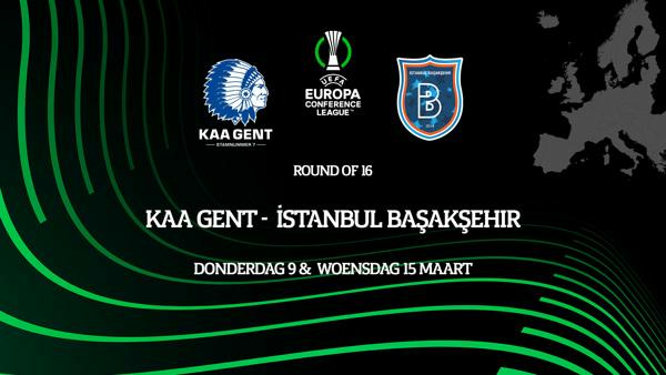 KAA Gent loot Istanbul Başakşehir in de Round of 16