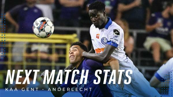 📊 Next Match Stats: KAA Gent - RSC Anderlecht