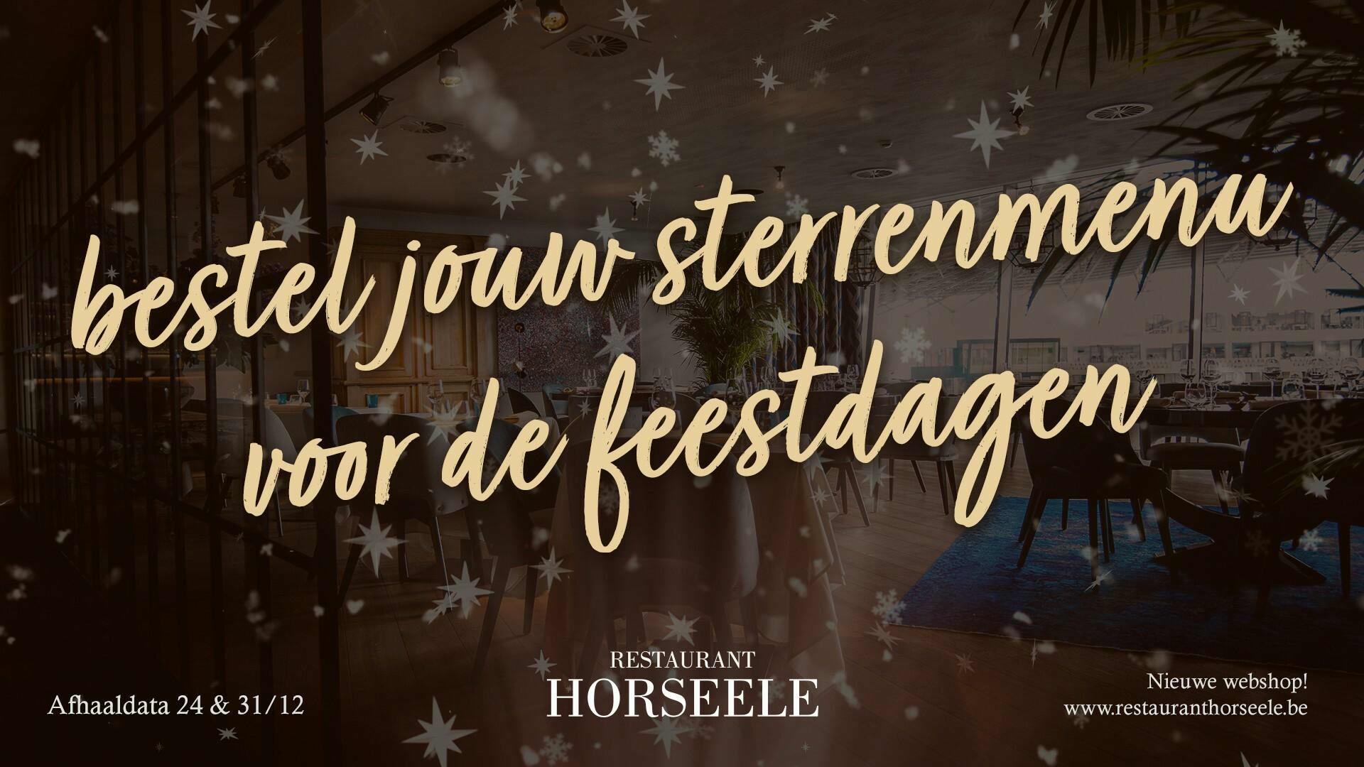 Take away voor Kerst en Nieuw bij Restaurant Horseele