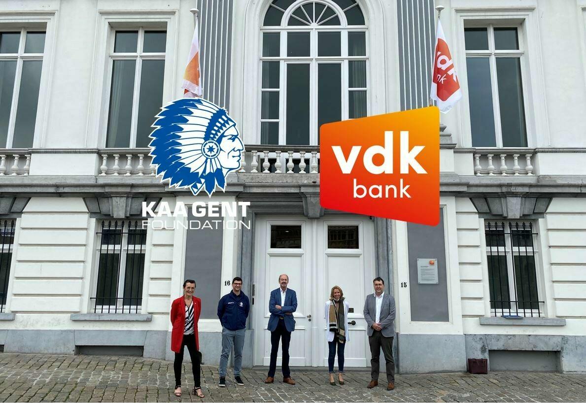 vdk bank wordt partner van de KAA Gent Foundation