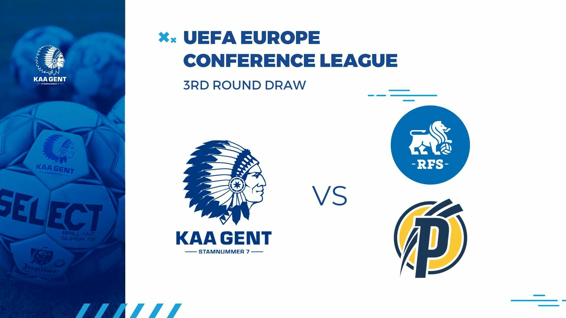 KAA Gent loot RFS of Puskás Akadémia in 3e voorronde Conference League
