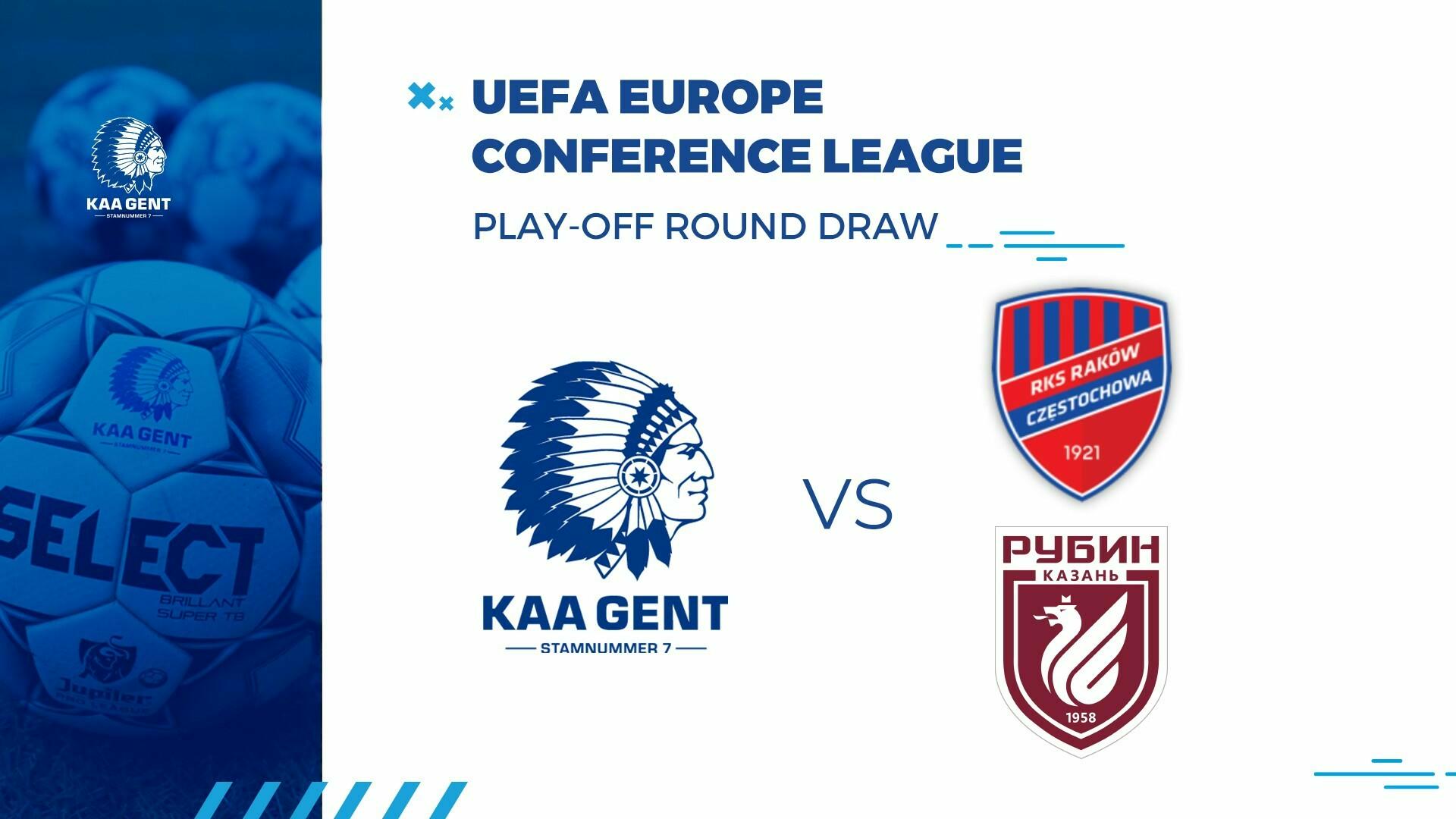 Raków Czestochowa of FC Rubin Kazan mogelijke tegenstander in play-off ronde Conference League