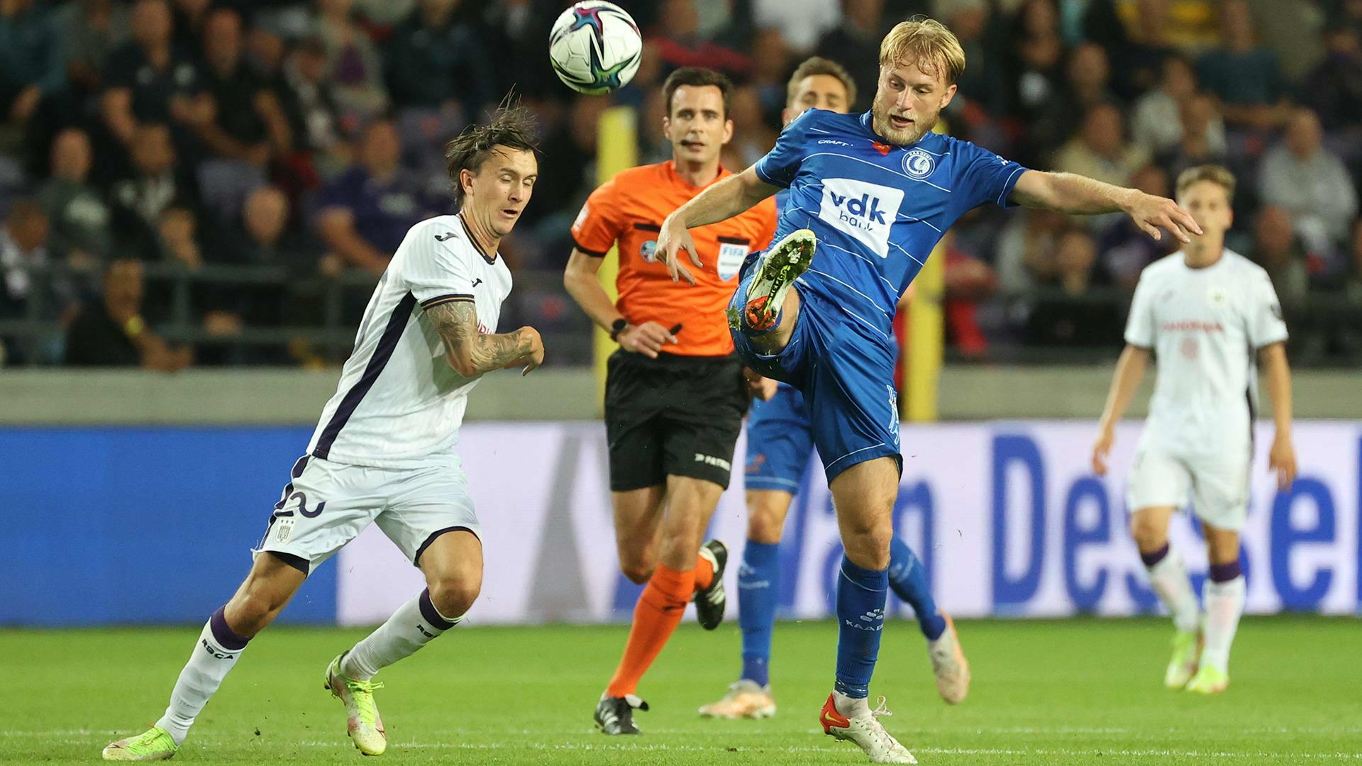 Strijdend Gent pakt een punt op Anderlecht