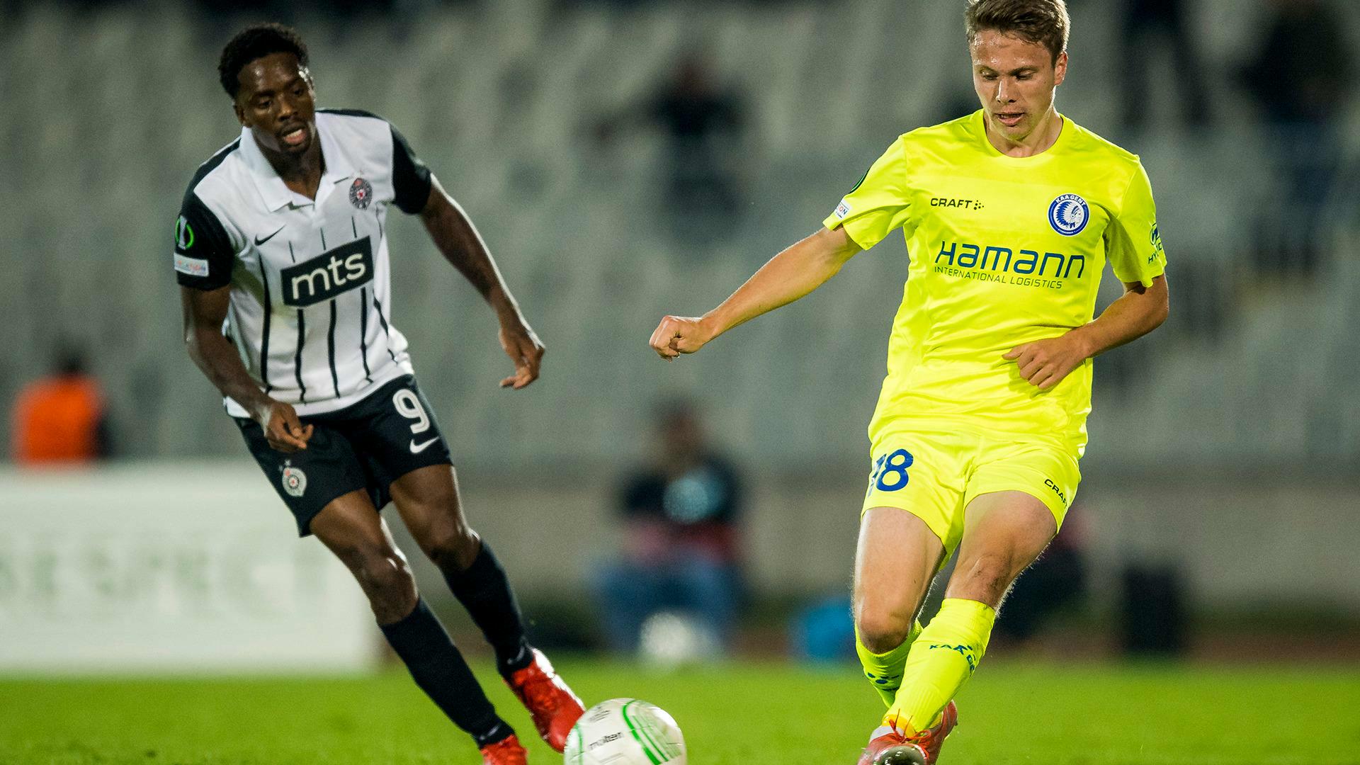 Gent pakt leiding in groep B na 0-1 zege tegen Partizan
