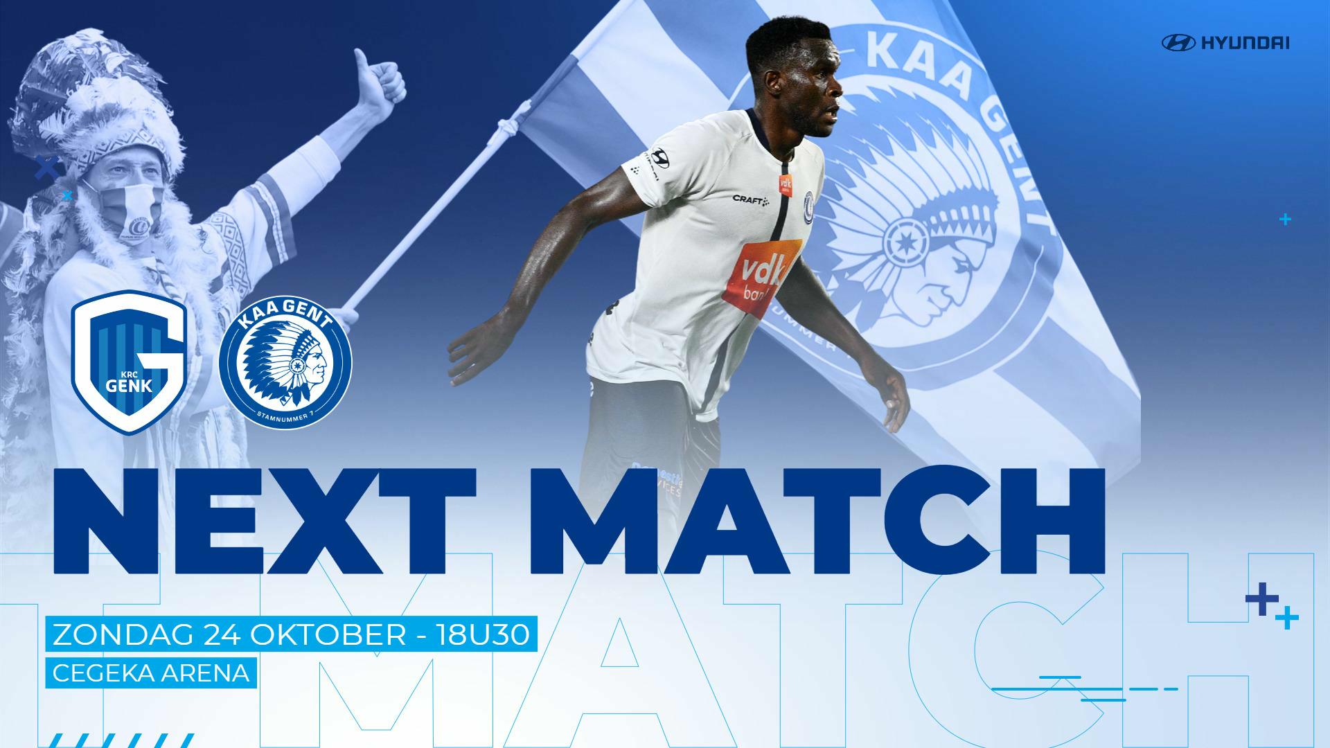 KRC Genk - KAA Gent Pre-match Facts