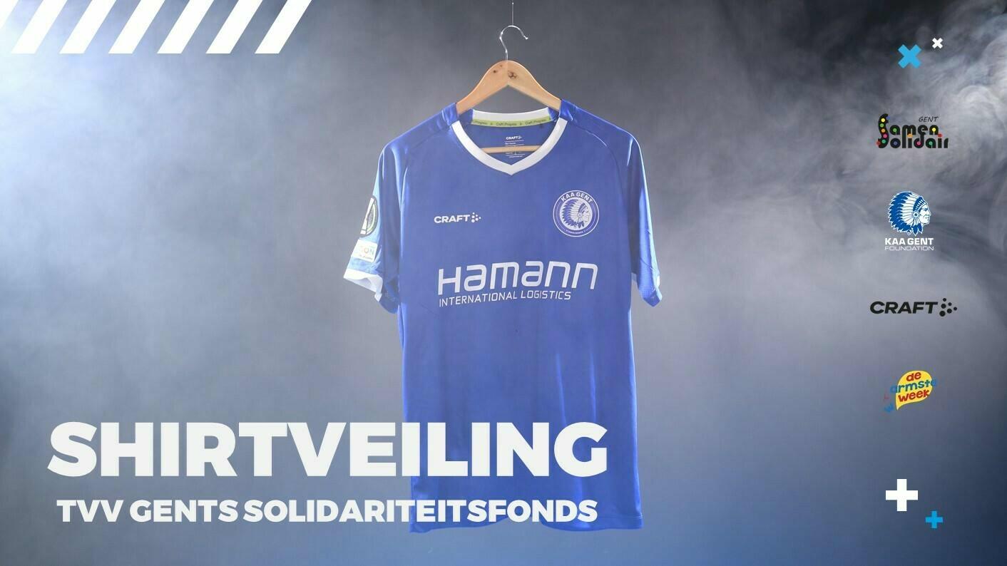 Veiling wedstrijdshirts KAA Gent - FC Flora Tallinn