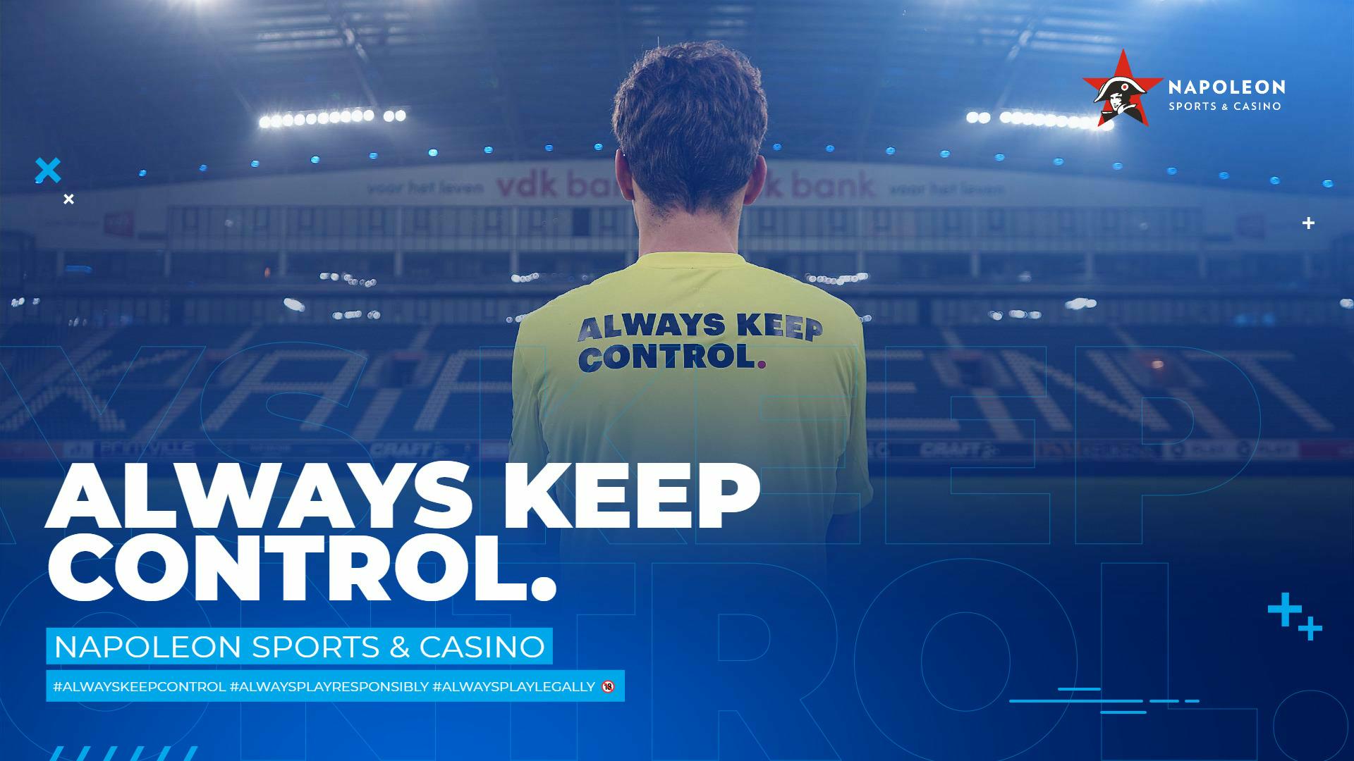 Always Keep Control: KAA Gent met aangepaste shirts tegen Charleroi