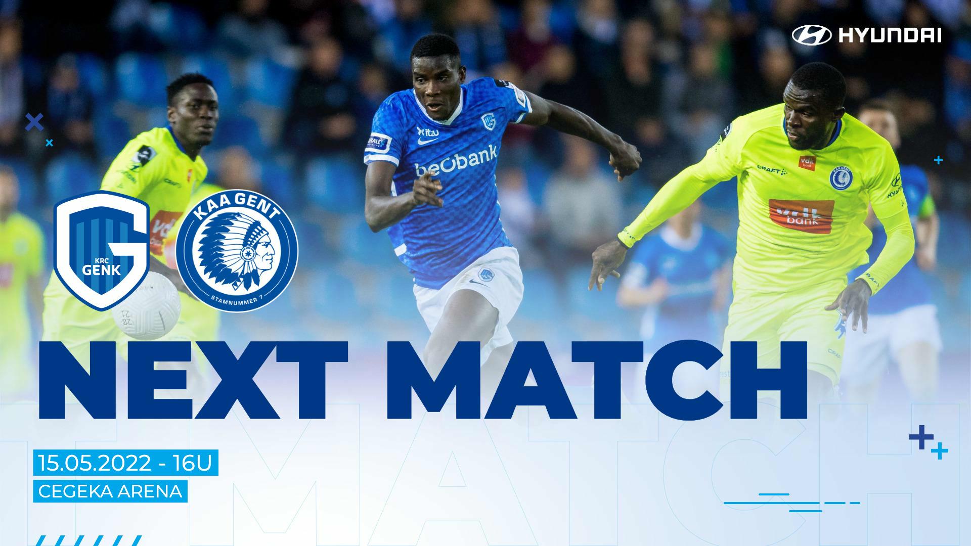 Next Match: KRC Genk - KAA Gent