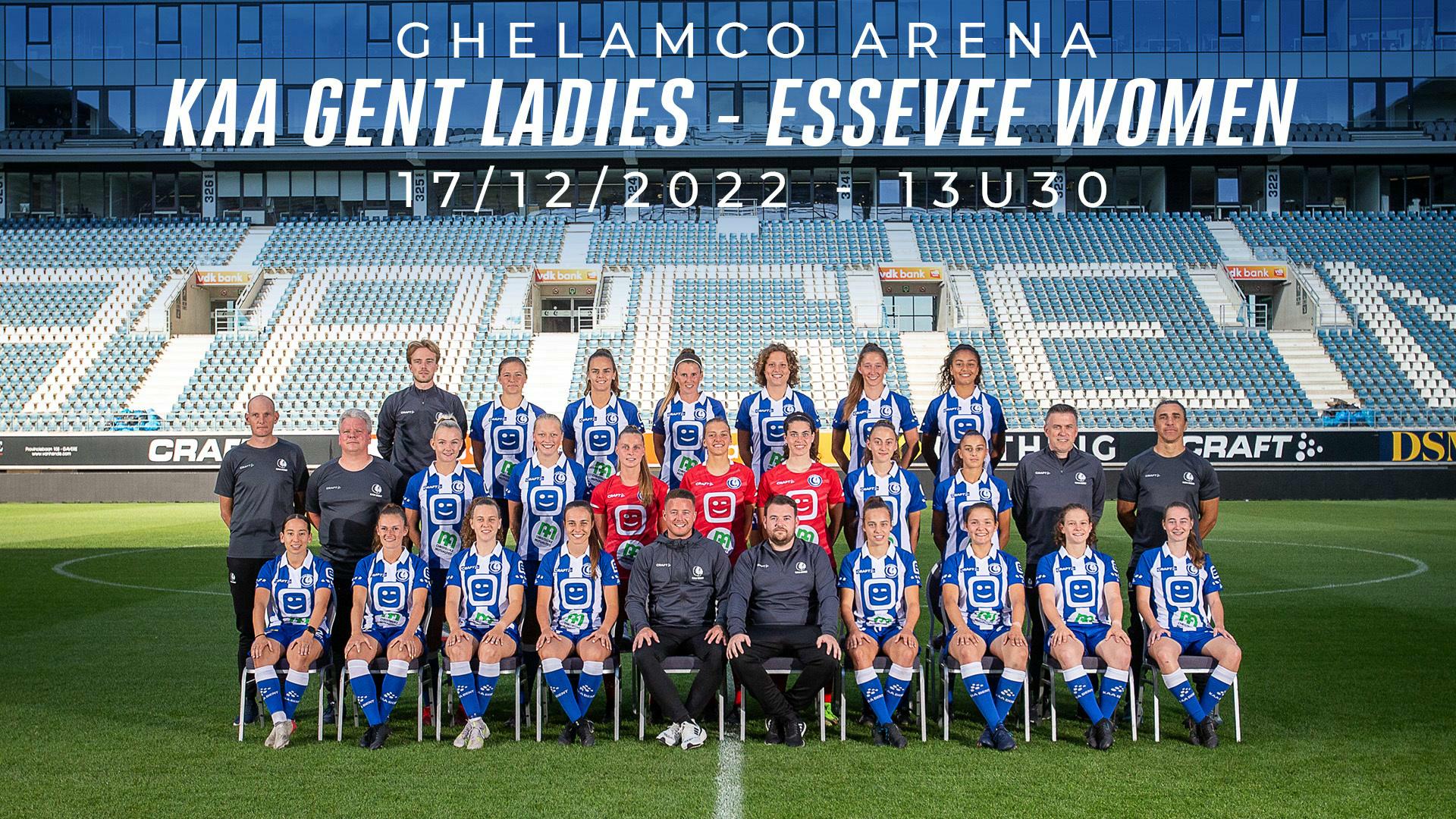 Onze Ladies op 17 december terug in de Ghelamco Arena!