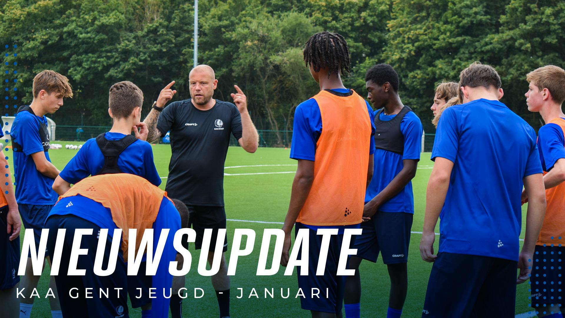 Nieuwsupdate januari KAA Gent Jeugd