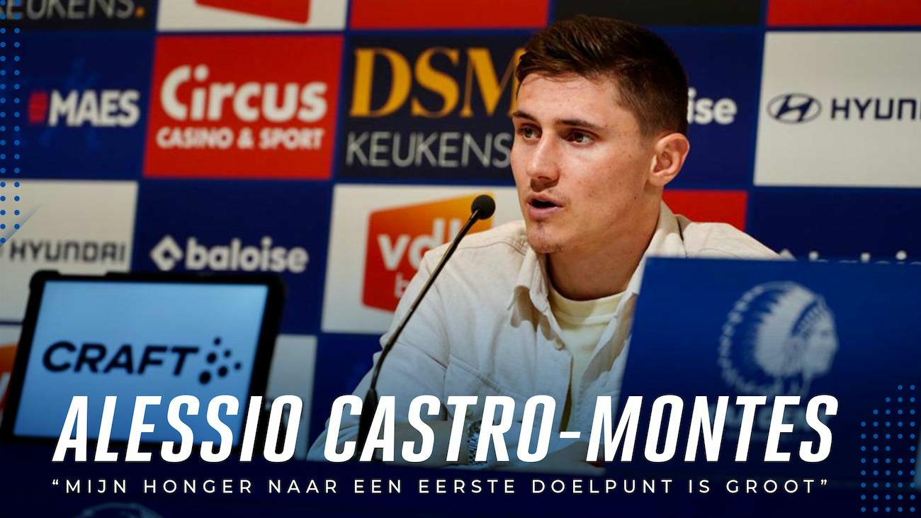 💬 Alessio: "Mijn honger naar een eerste doelpunt is groot"