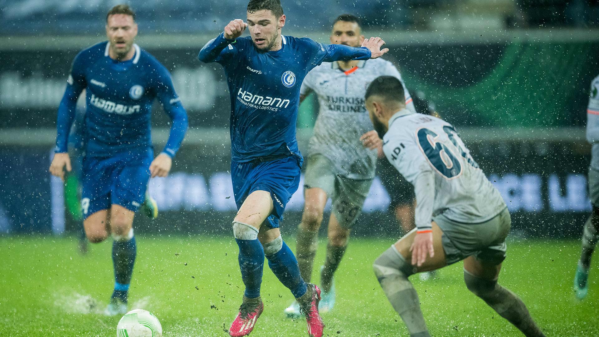 Gent trekt met 1-1 gelijkspel naar Istanbul