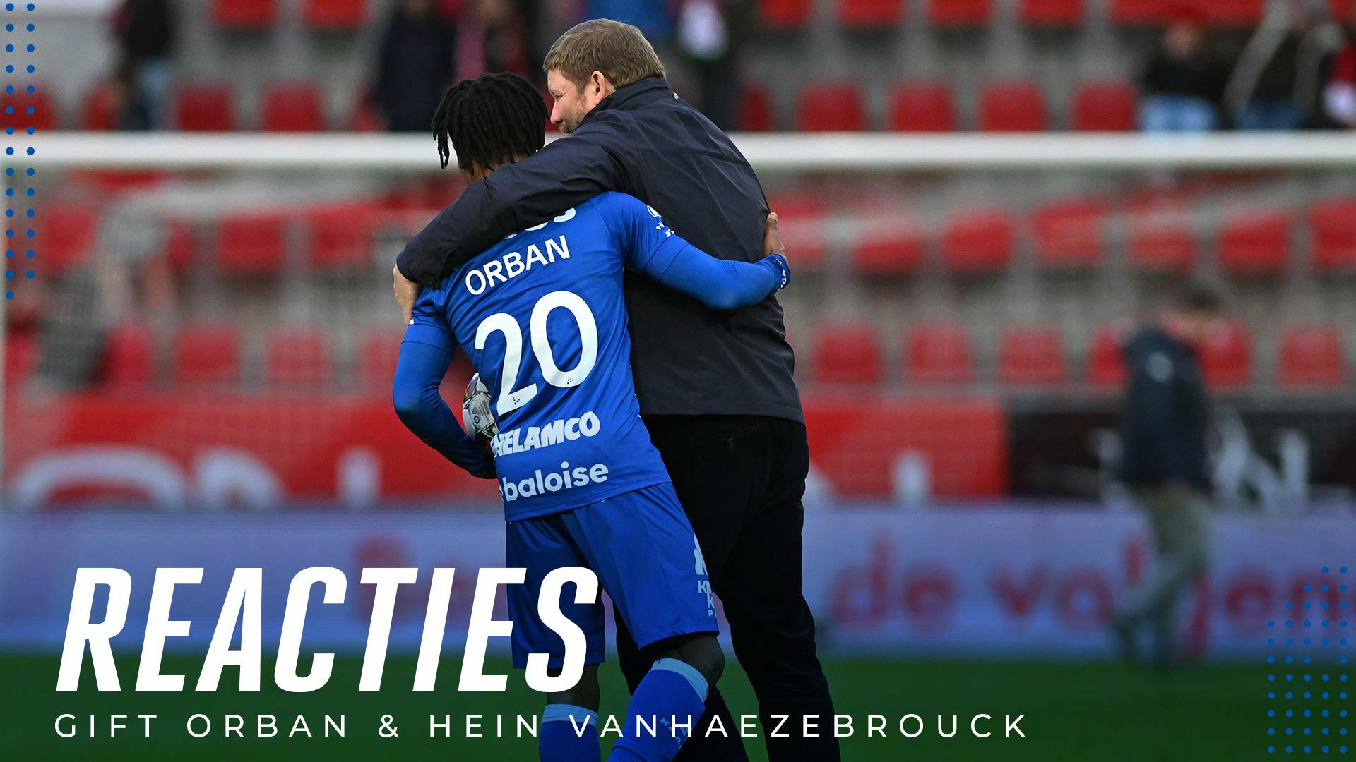 💬 REACTIES na SV Zulte Waregem - KAA Gent