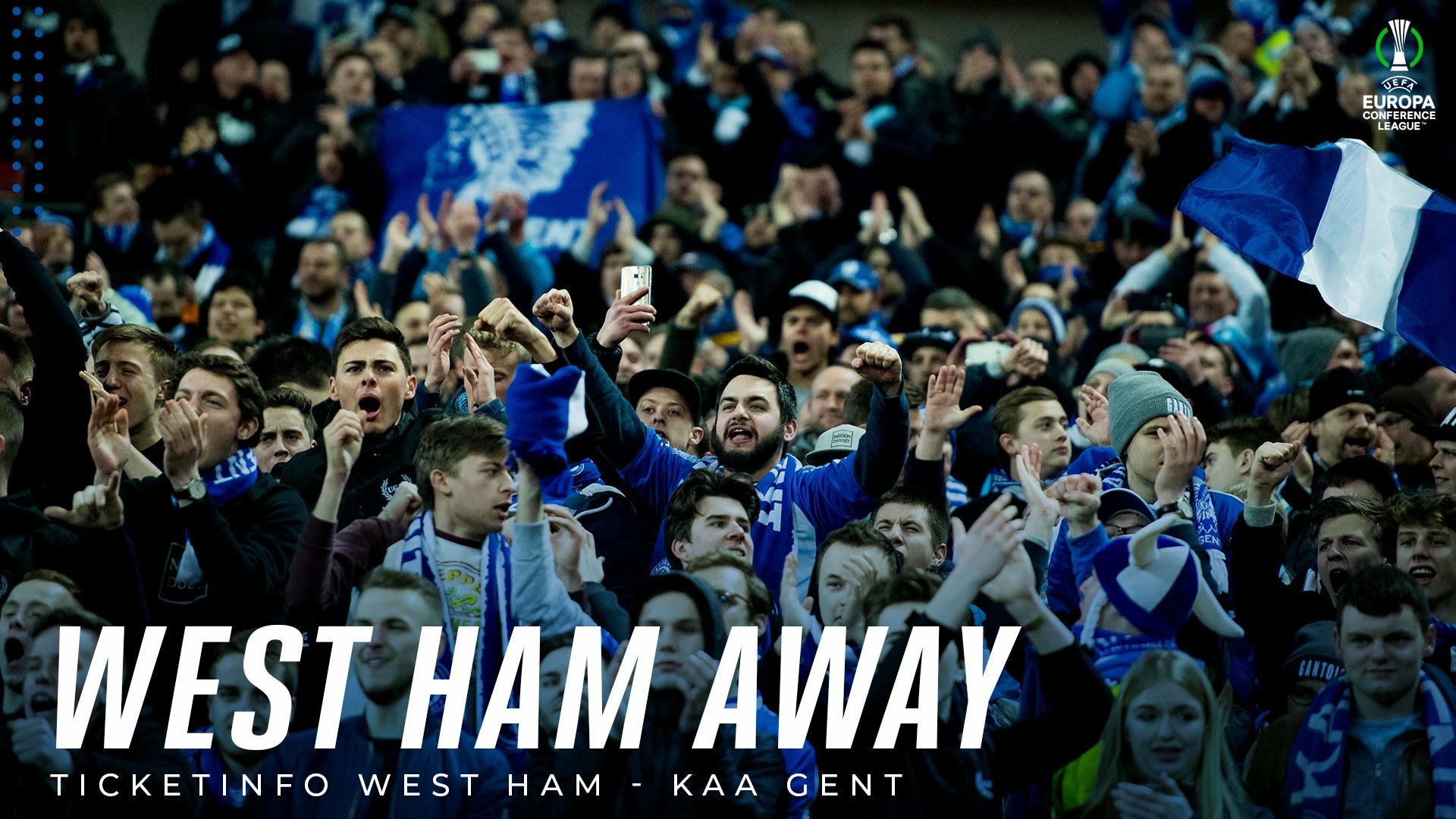 Ticketinfo West Ham United - KAA Gent