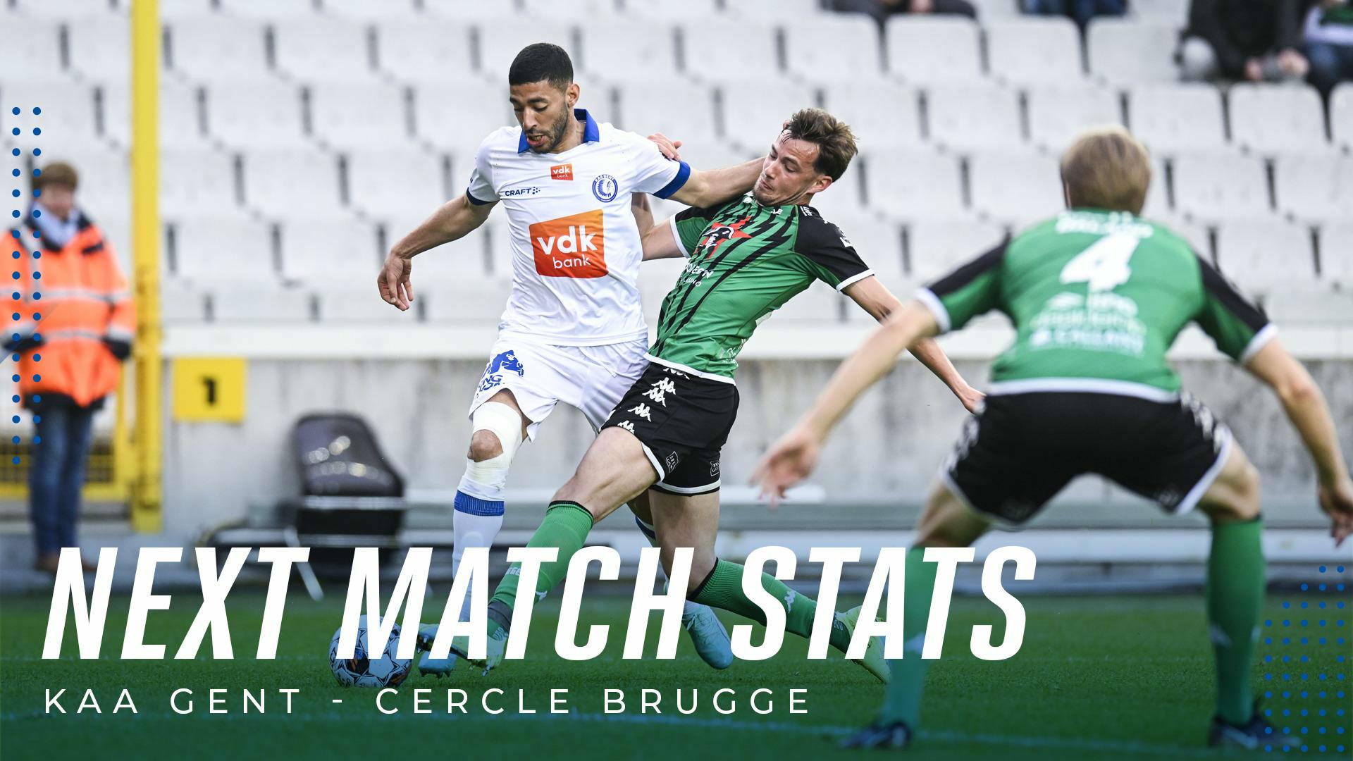 📊 Next Match Stats: KAA Gent - Cercle Brugge