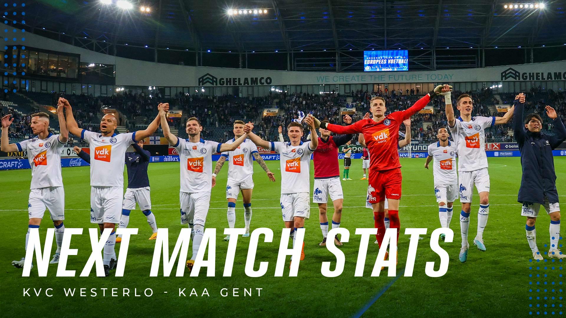 📊 Next Match Stats KVC Westerlo - KAA Gent