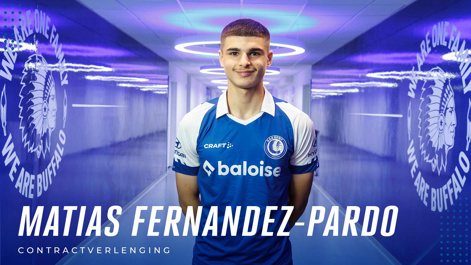 Matias Fernandez-Pardo verlengt contract