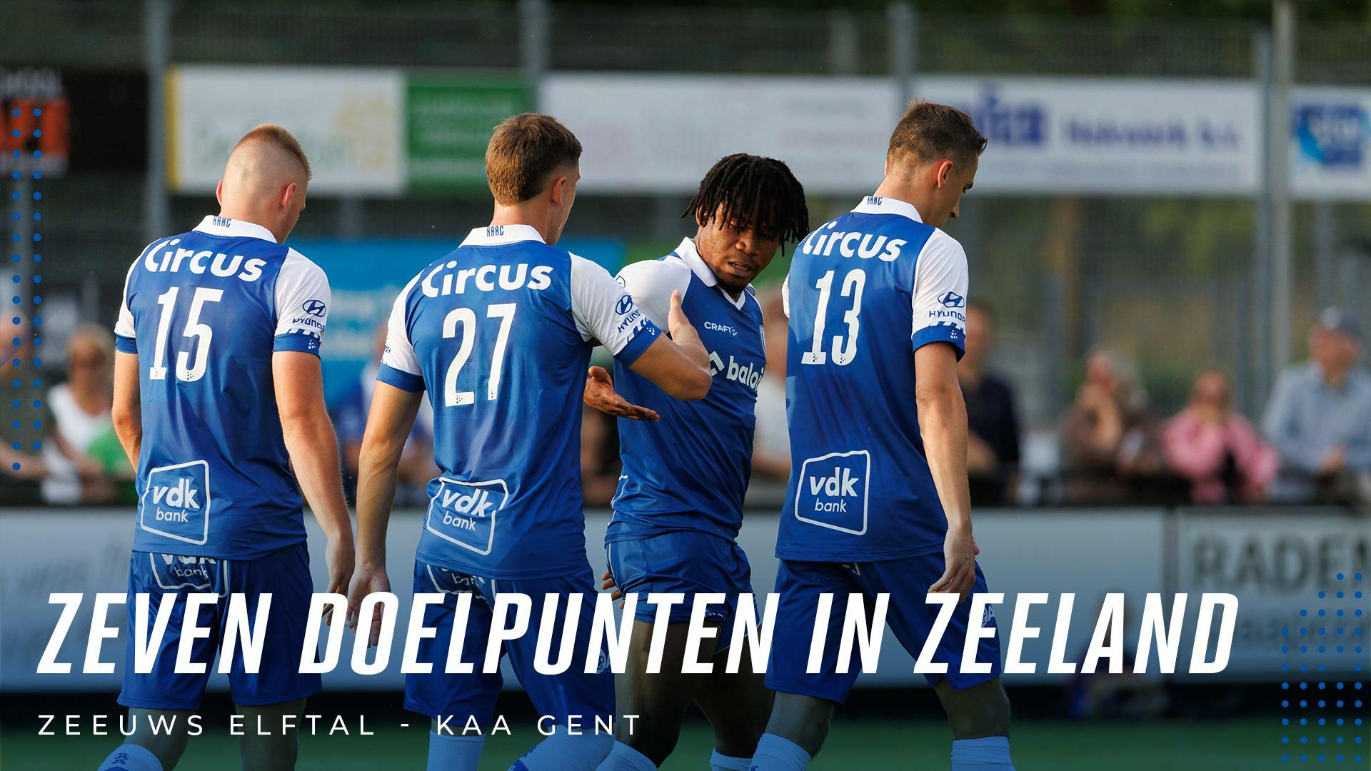 Mooie start in Zeeland tegen het Zeeuws Elftal