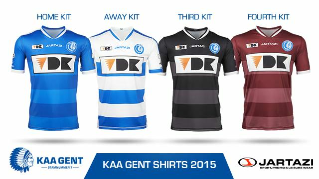 KAA Gent en Jartazi presenteren nieuwe shirts