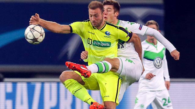 KAA Gent verliest met 2-3 van Wolfsburg