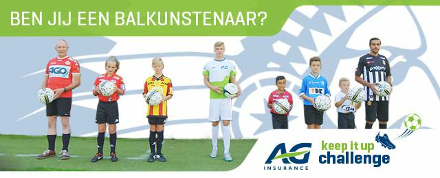 Win 2 abonnementen met de AG Insurance KEEP IT UP Challenge!