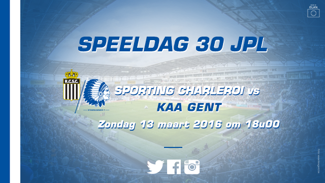 Voorbeschouwing en selecties R Charleroi SC - KAA Gent
