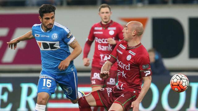 KAA Gent opent Play-Off 1 met gelijkspel tegen Zulte-Waregem