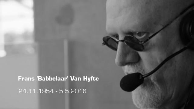 In memoriam Frans 'Babbelaar' Van Hyfte
