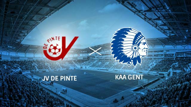 Eerbetoon aan Tom Hulst voor JV De Pinte - KAA Gent