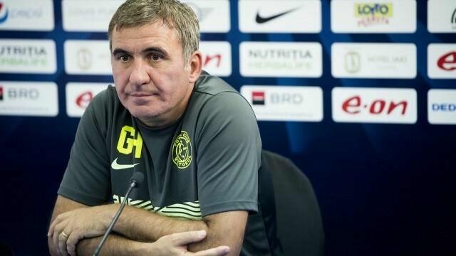 Persconferentie Georghe Hagi: "Ik wil winnen"