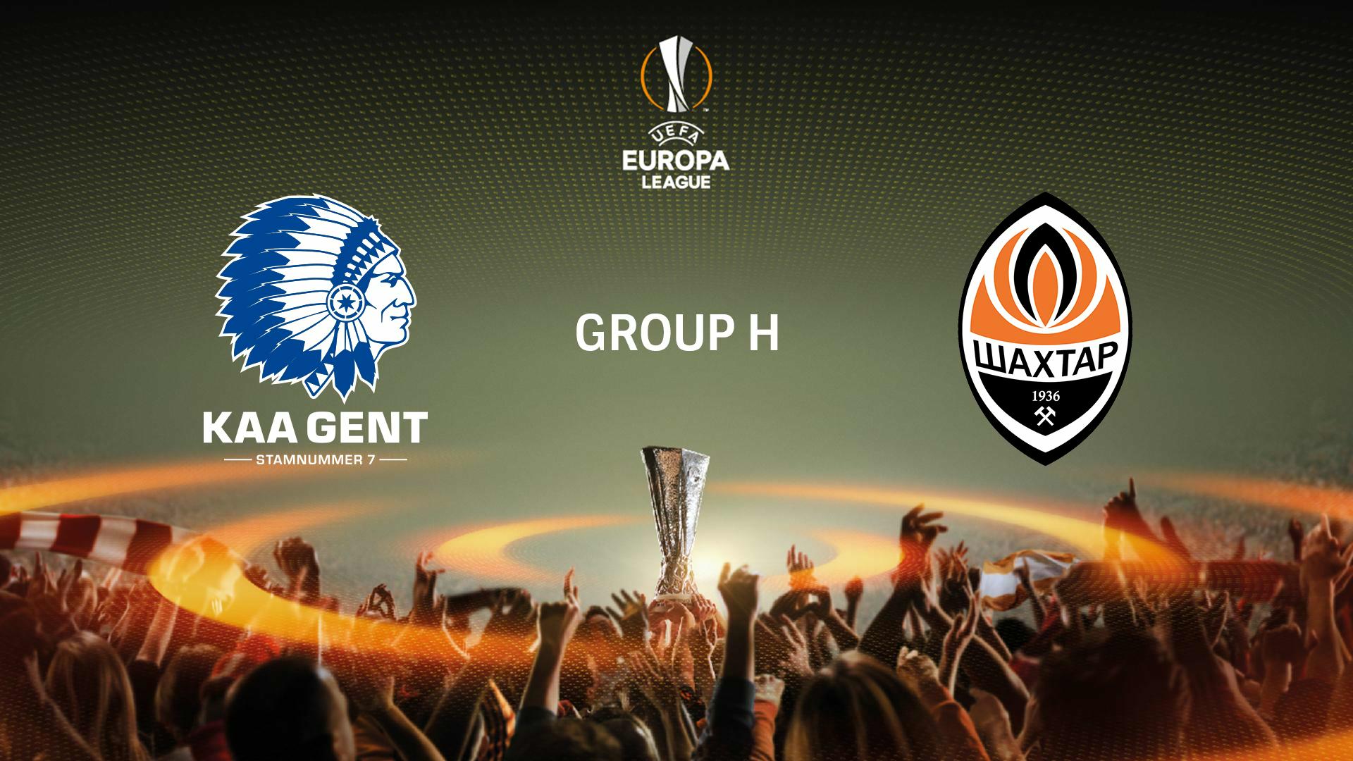 Selectie voor KAA Gent - Shakhtar Donetsk