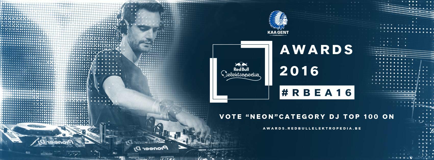 Stem DJ Neon in de DJ Top 100 van de Red Bull Elektropedia Awards!