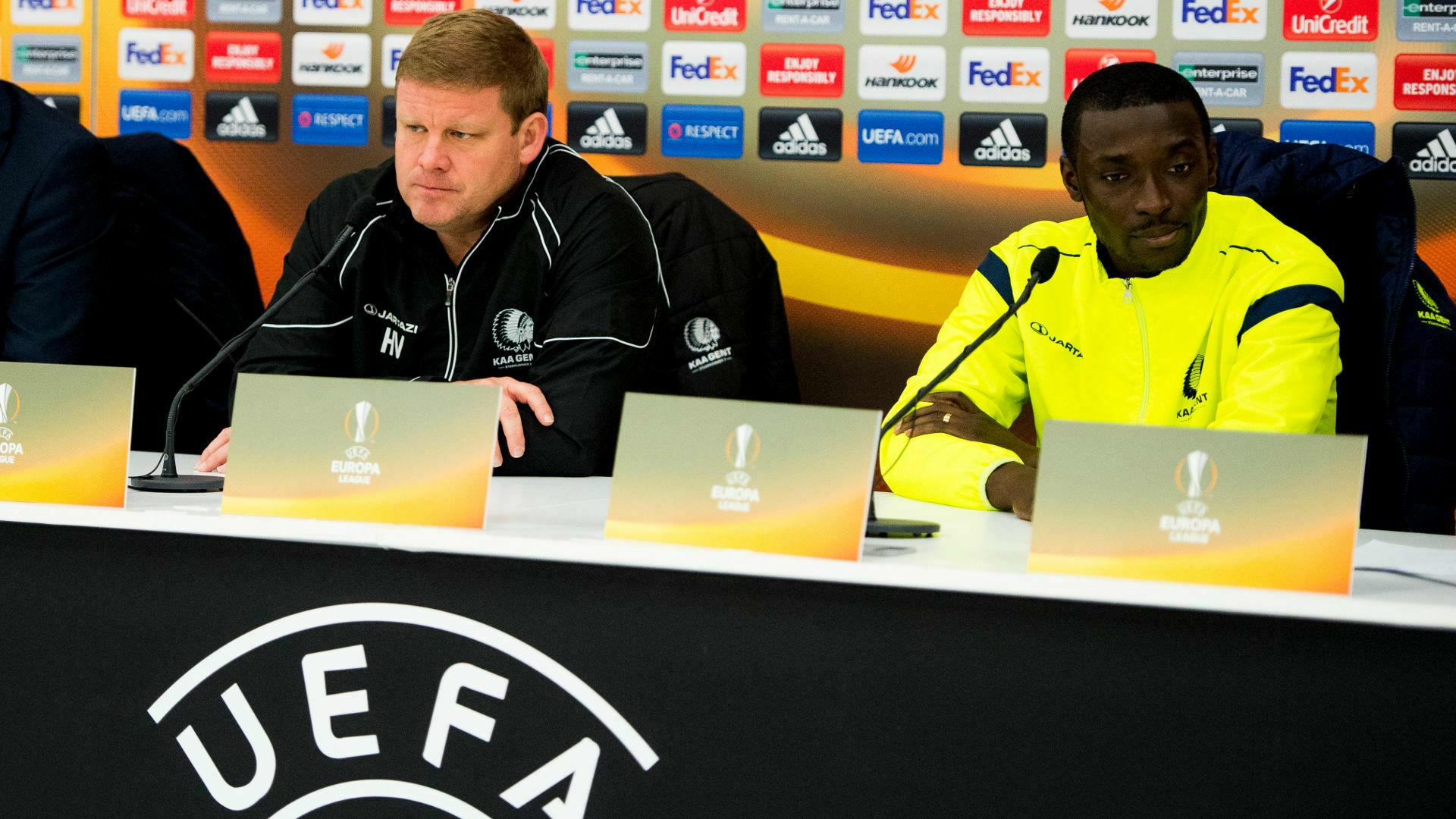 Persconferentie en training voor Konyaspor - KAA Gent