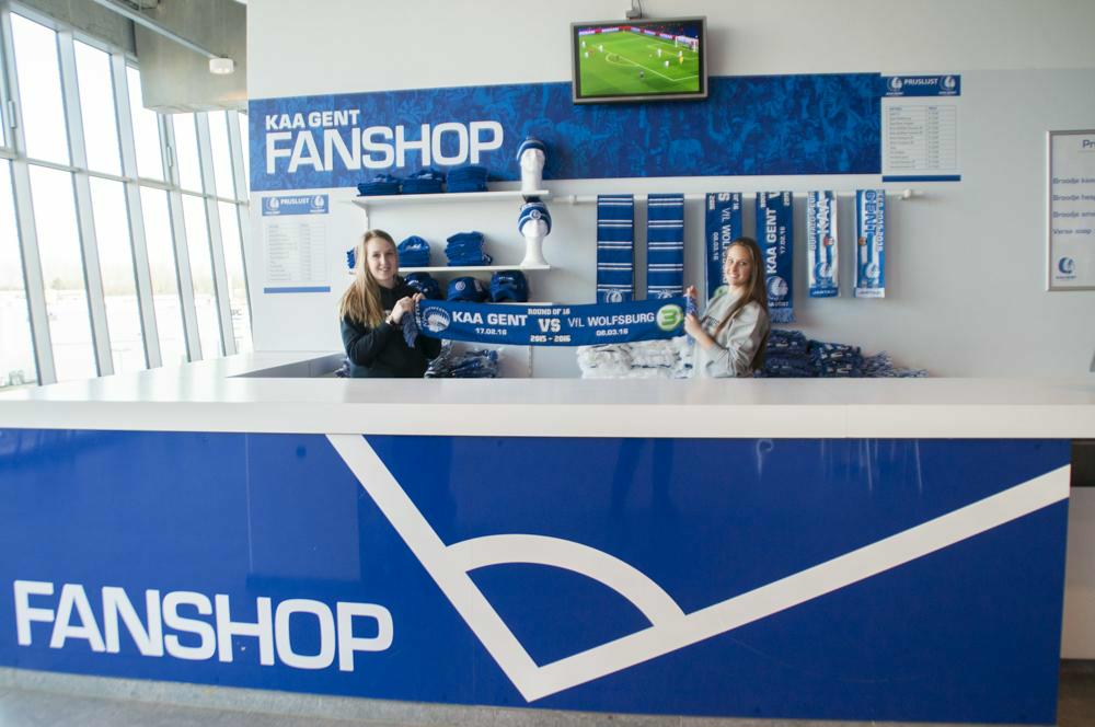 Fanshop promenade uitzonderlijk gesloten