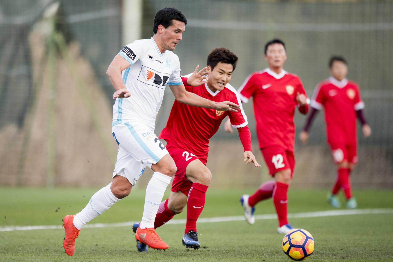 Buffalo's verslaan Chinese eersteklasser Yanbian FC met 11-0