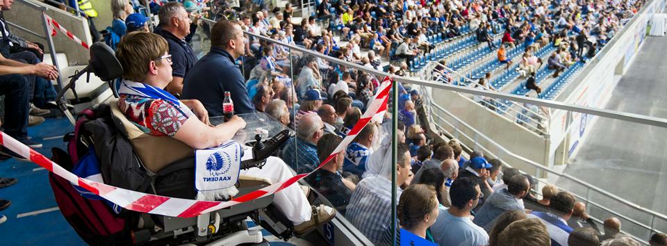 Een stadion toegankelijk voor iedereen