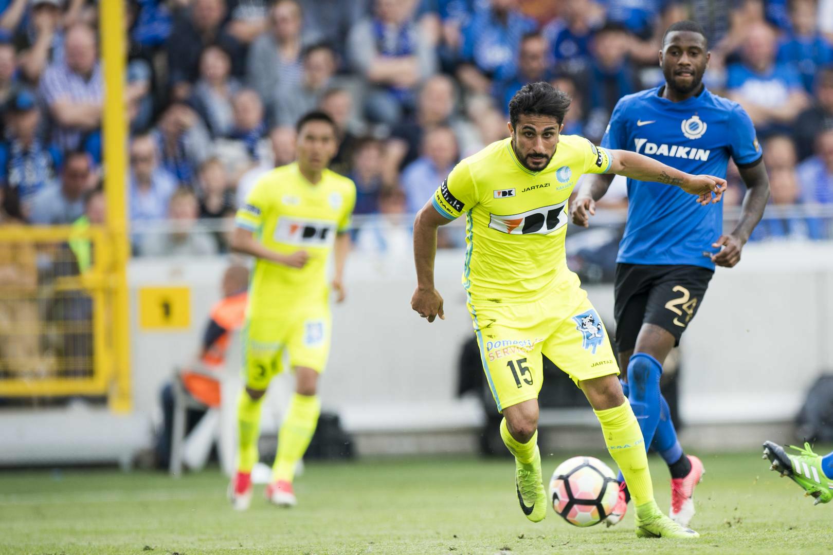 KAA Gent terug Europa in na 2-1 op Club Brugge